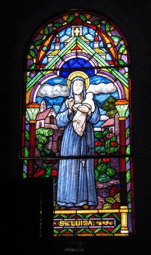 성녀 루도비카 드 마리약_photo by AgainErick_in the church of Our Lady of Miracles in Miraflores_Lima.jpg